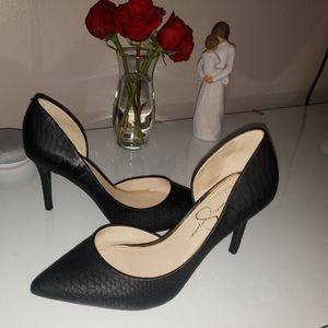 Jessica Simpson Black Pumps